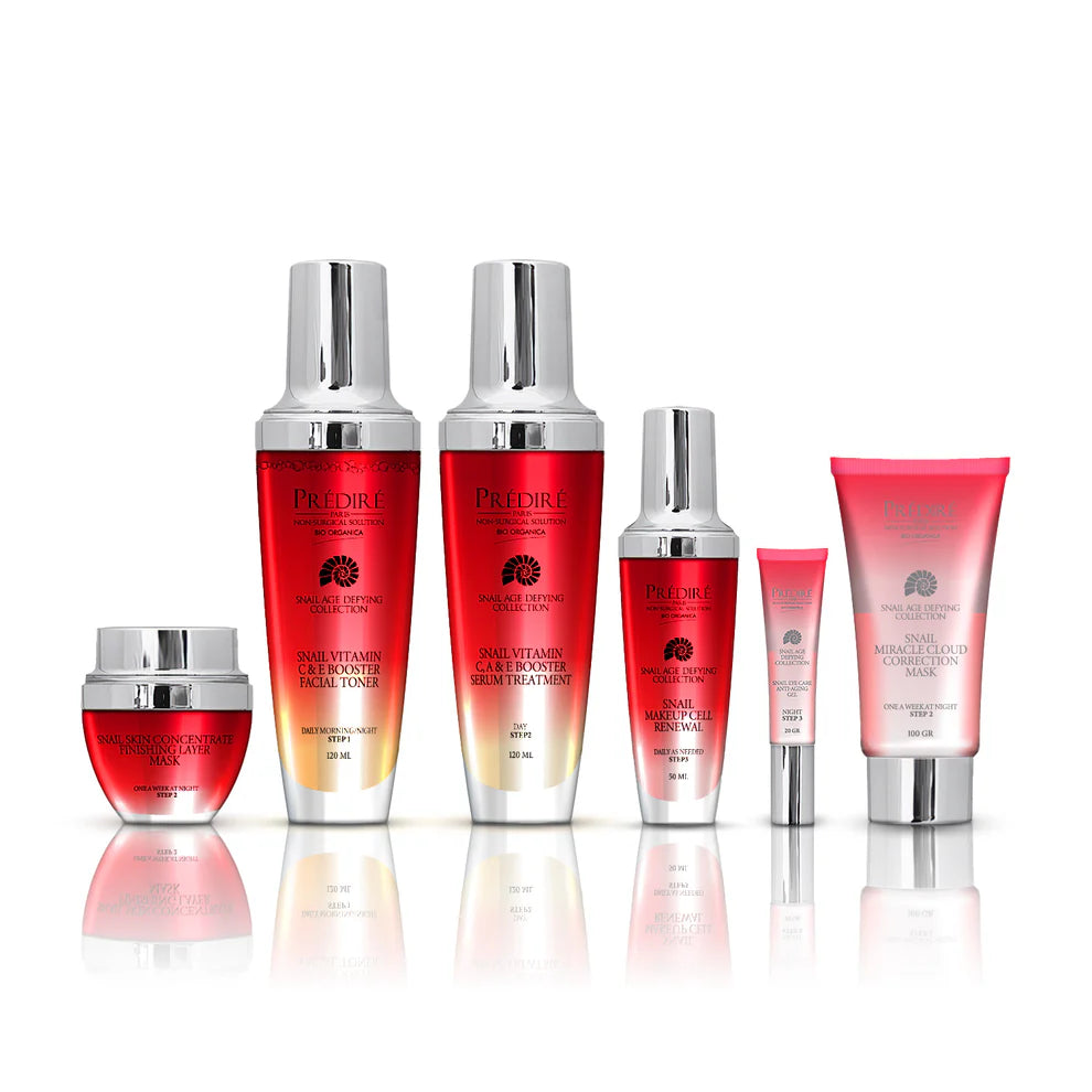 Predire Paris Age-Defying Collection | Concentrate, Serum, Gel, Renewal, Mask, & Toner | Limited Edition