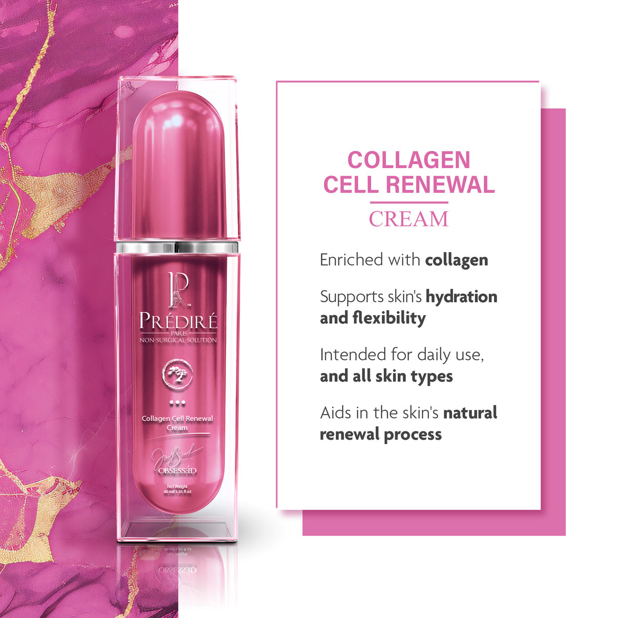 Prédiré Paris: Skin Collagen Cell Renewal Cream (40mL)