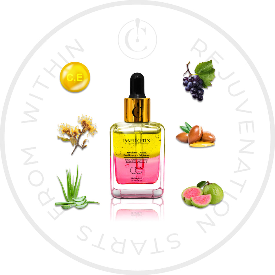 Inner Cells Precision C Glow Dual Essence Oil Serum