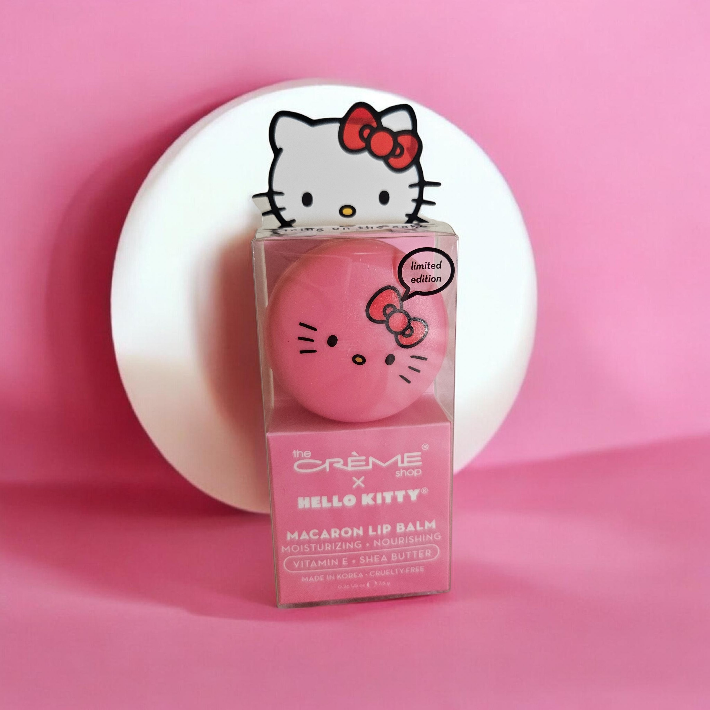 The Crème Shop Macaron Lip Balm (3 Choices)
