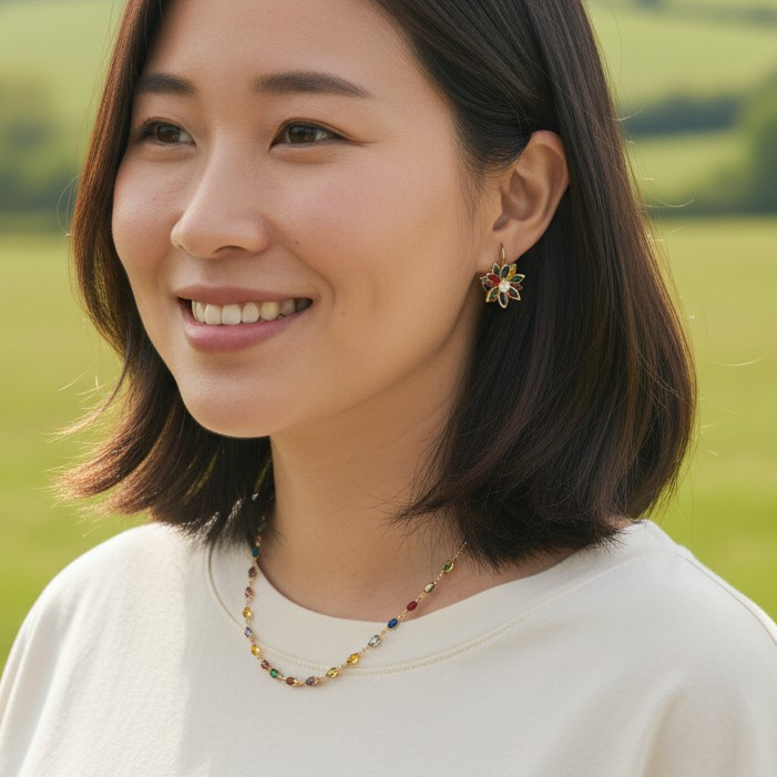 Jolly Gem Primary Necklace