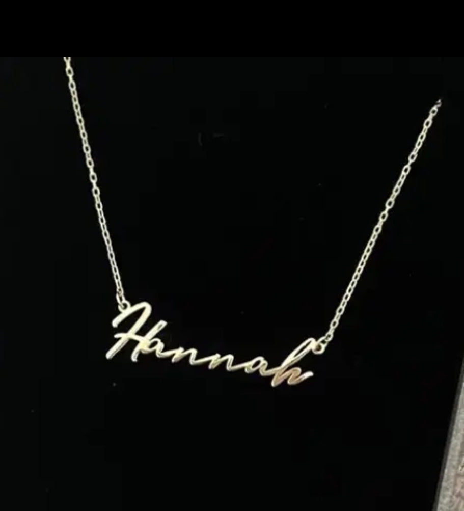 Say My Name Necklace