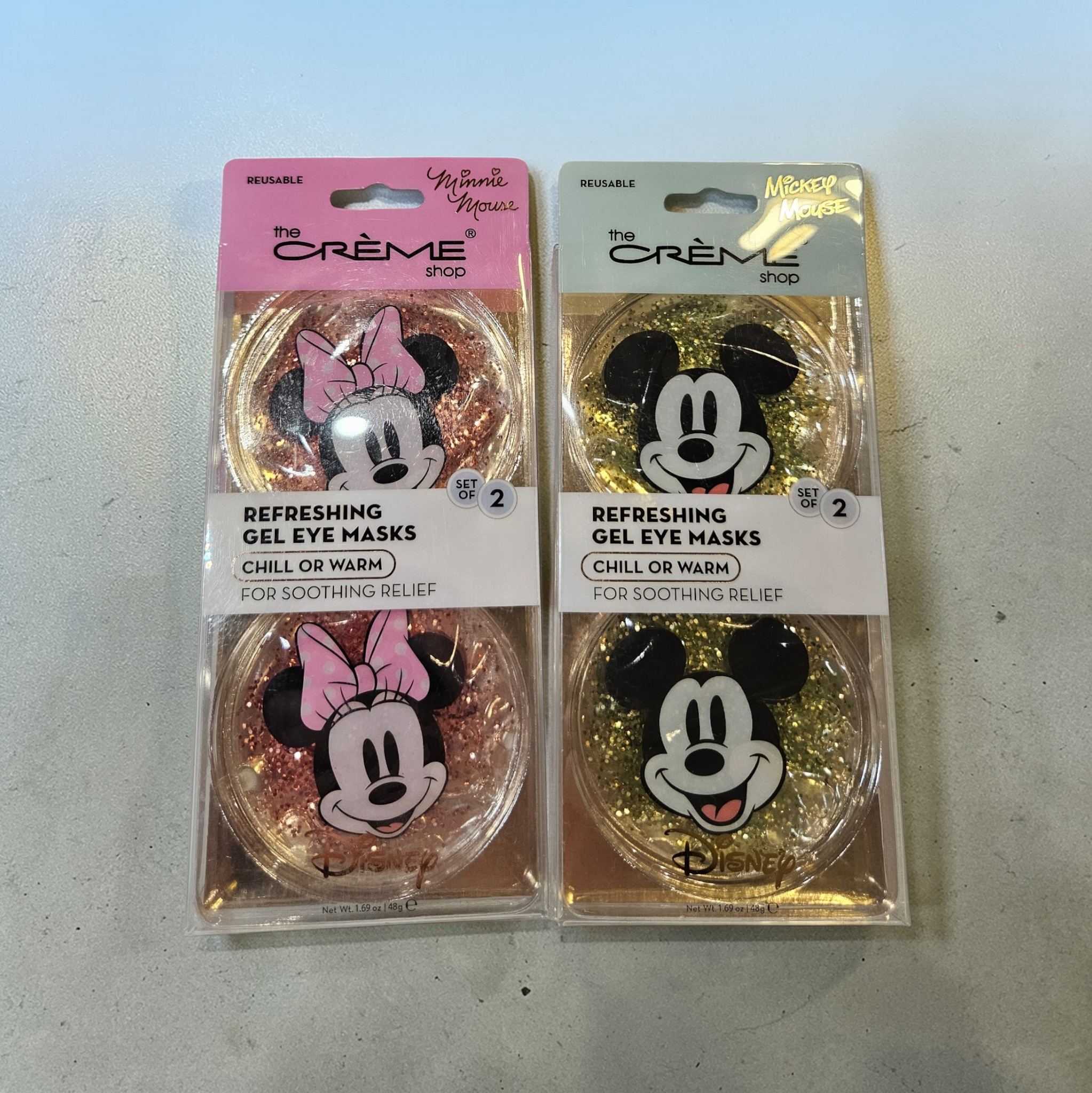 The Crème Shop Disney Refreshing Gel Eye Masks (2 Choices)
