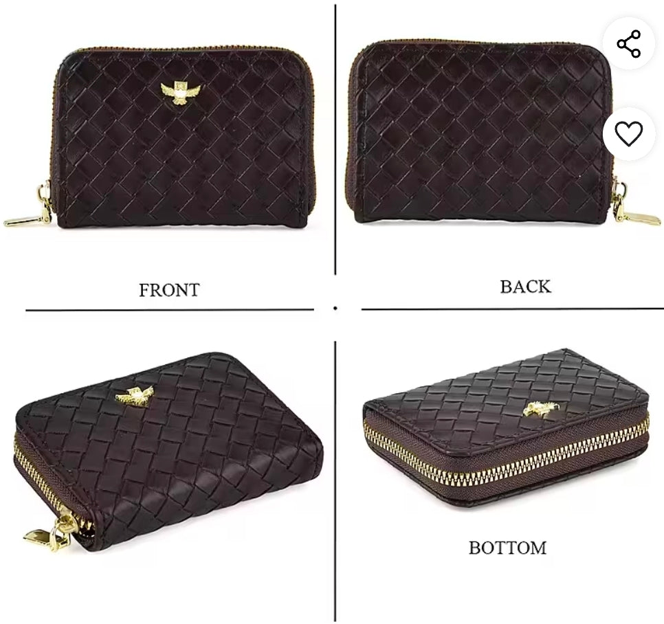 La Marey Faux Leather RFID Card Wallet