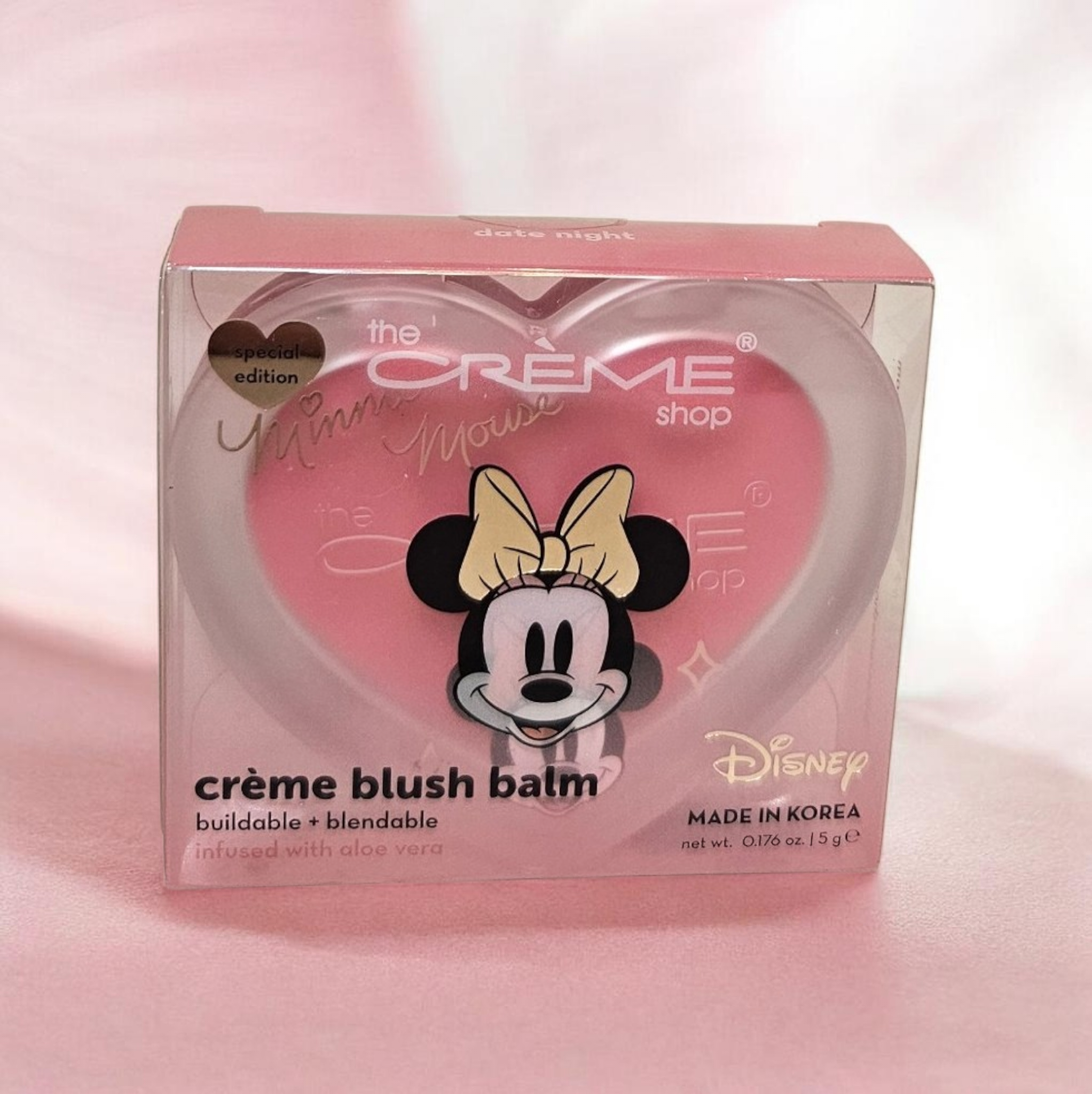 The Crème Shop Minnie Mouse Special Edition “Date Night” Blush Balm