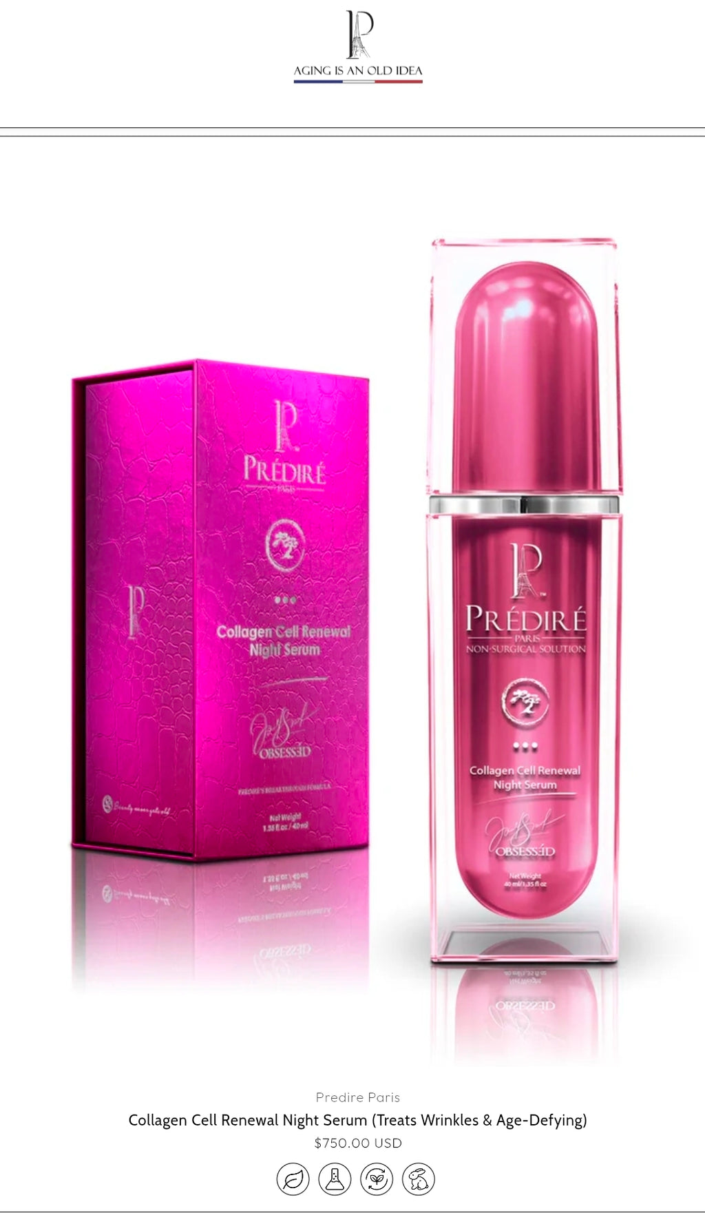 Prédiré Paris Collagen Cell Renewal Night Serum (40 mL)
