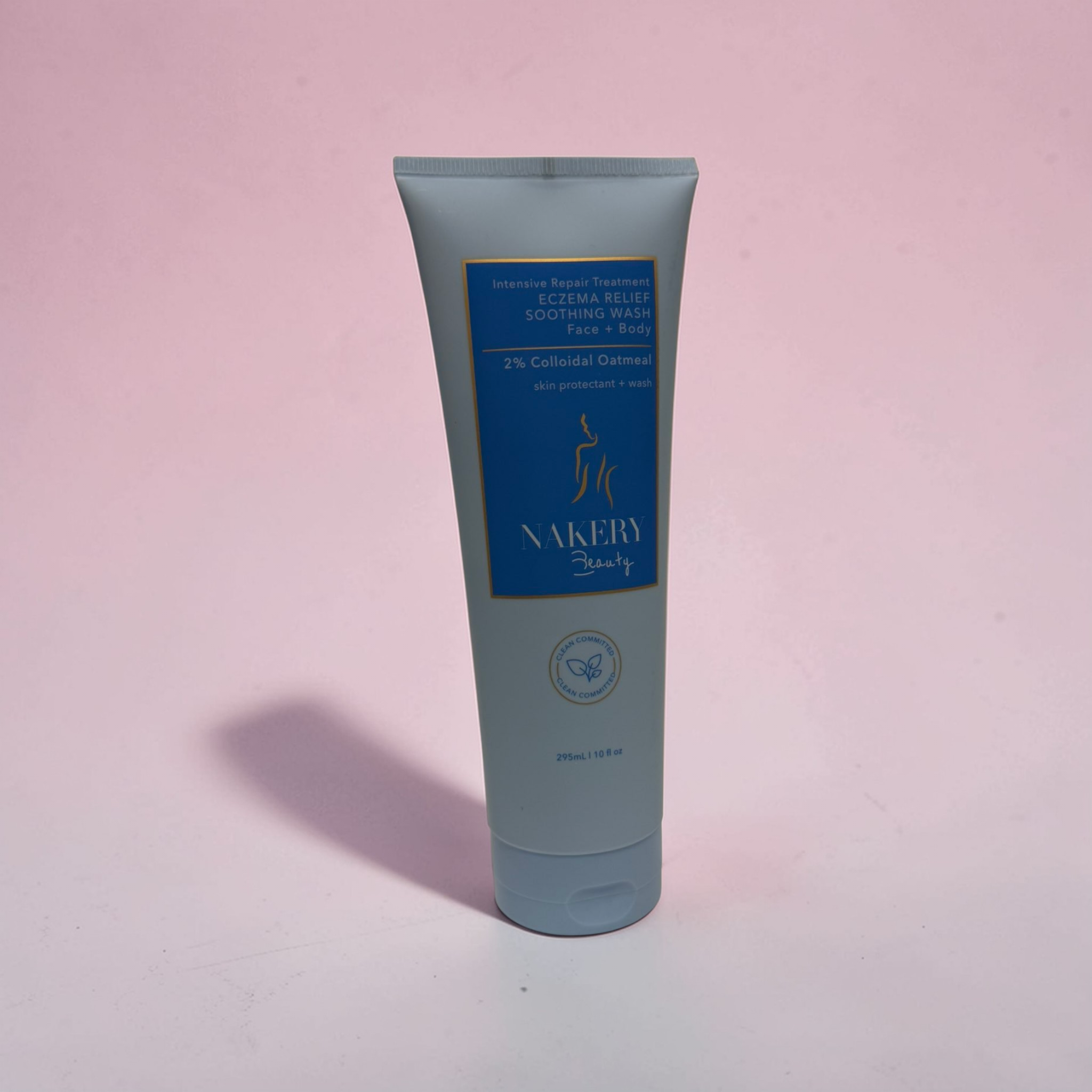 Nakery Beauty Intensive Repair Treatment Eczema Relief Soothing Treatment Wash (10 oz)