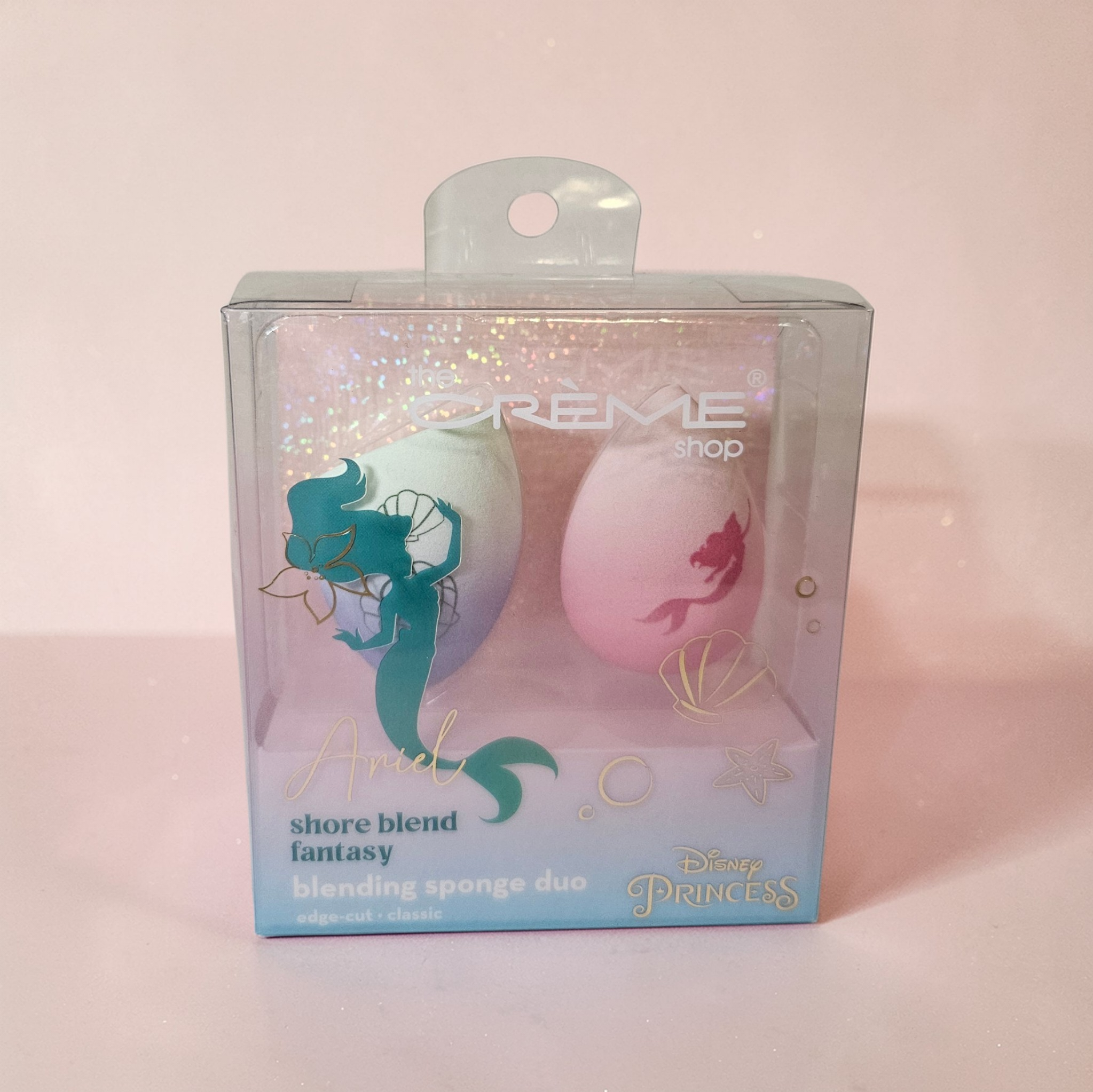 The Crème Shop Disney Ariel Beauty Blender Set (Pack of 2)