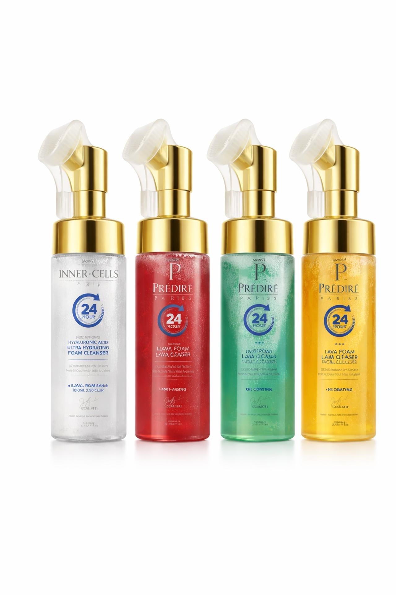 Luxury Lava Foam Cleansers