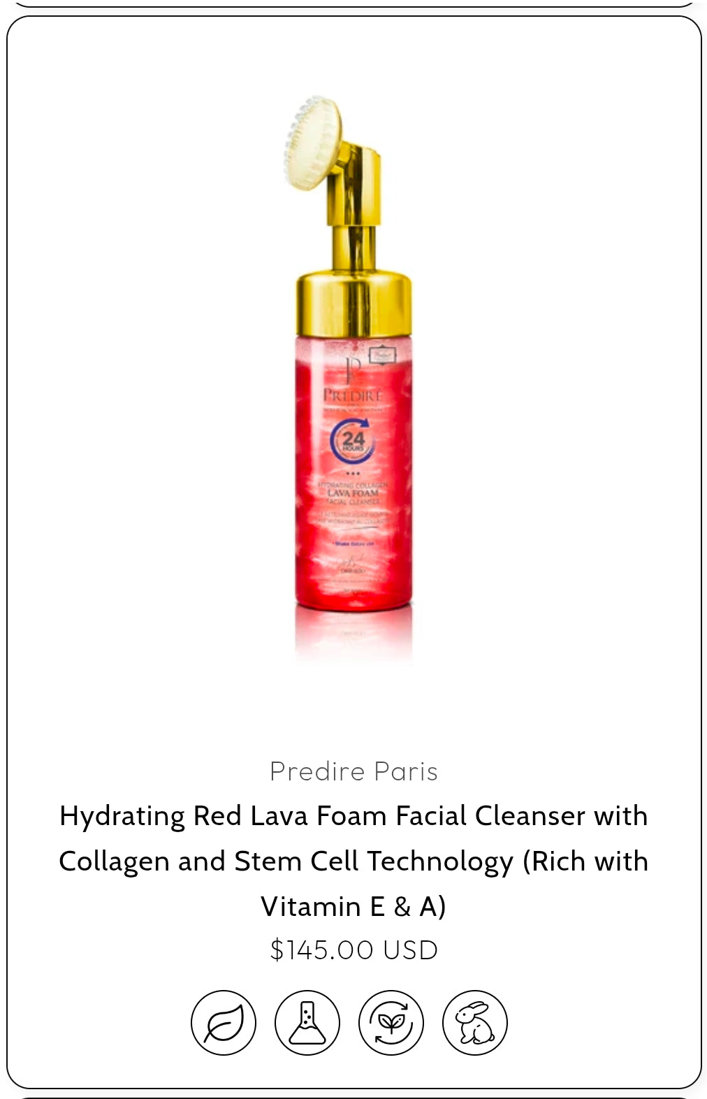 Luxury Lava Foam Cleansers