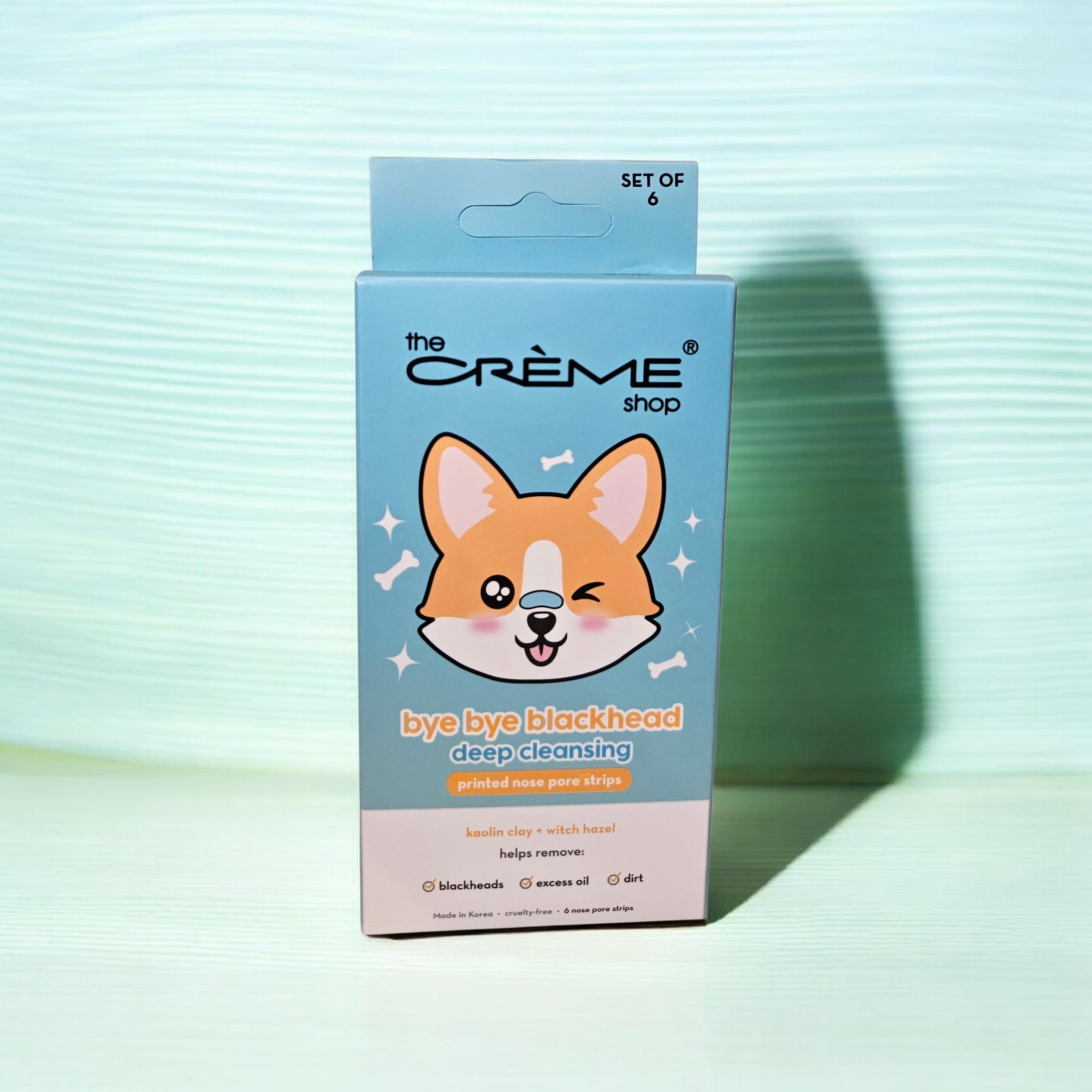 The Crème Shop® Printed Nose Pore Strips 6-Pack