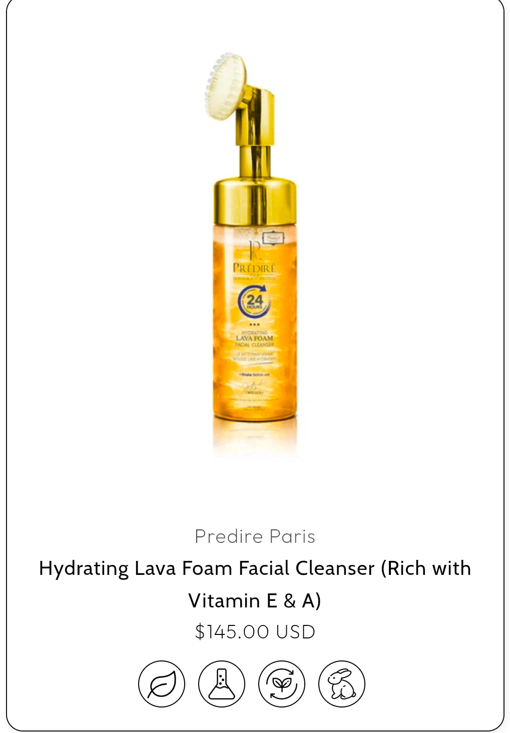 Luxury Lava Foam Cleansers